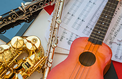 learn musical instruments