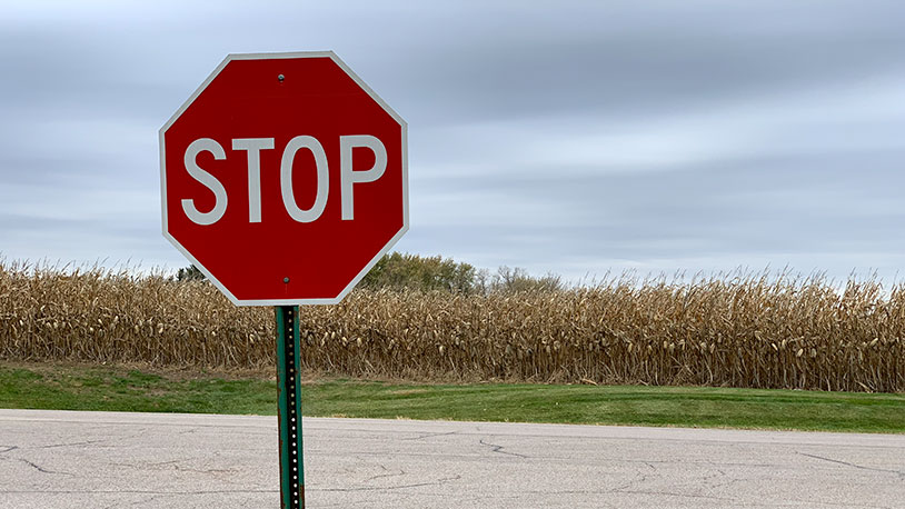 Stop sign