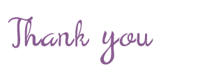thank you graphic