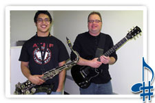 musicians Kaylin Schumacher, Jonathon Freund and Wes Brabeck
