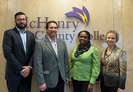 photo of McClain Family Nursing Scholarship recipient and donor
