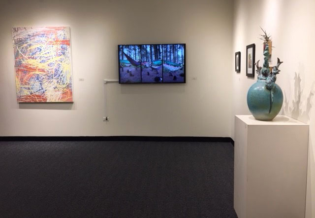 photo of Art faculty show