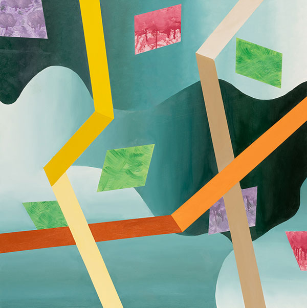 hannah matthes A Moment in Tides, oil on canvas
