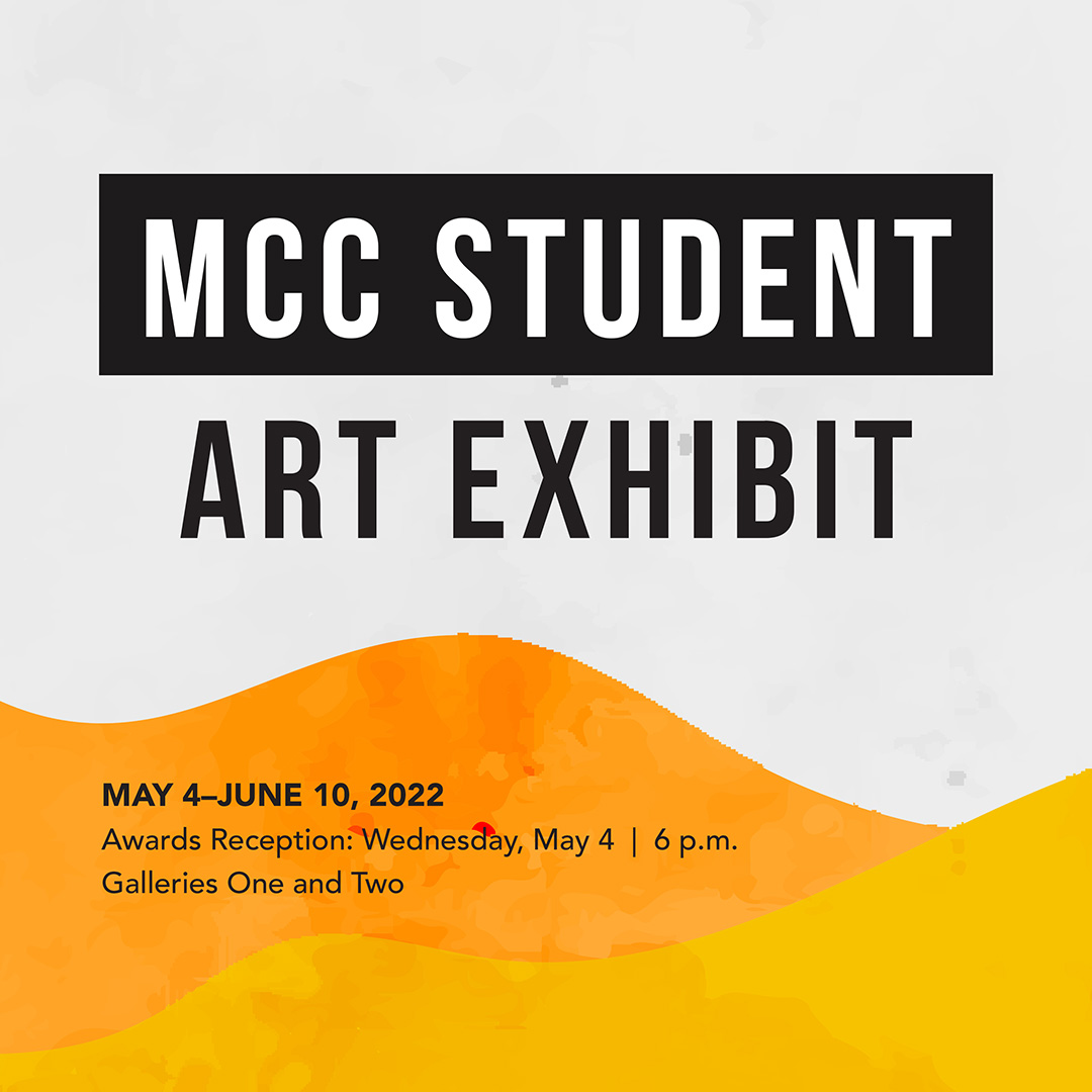 student art exhibit poster