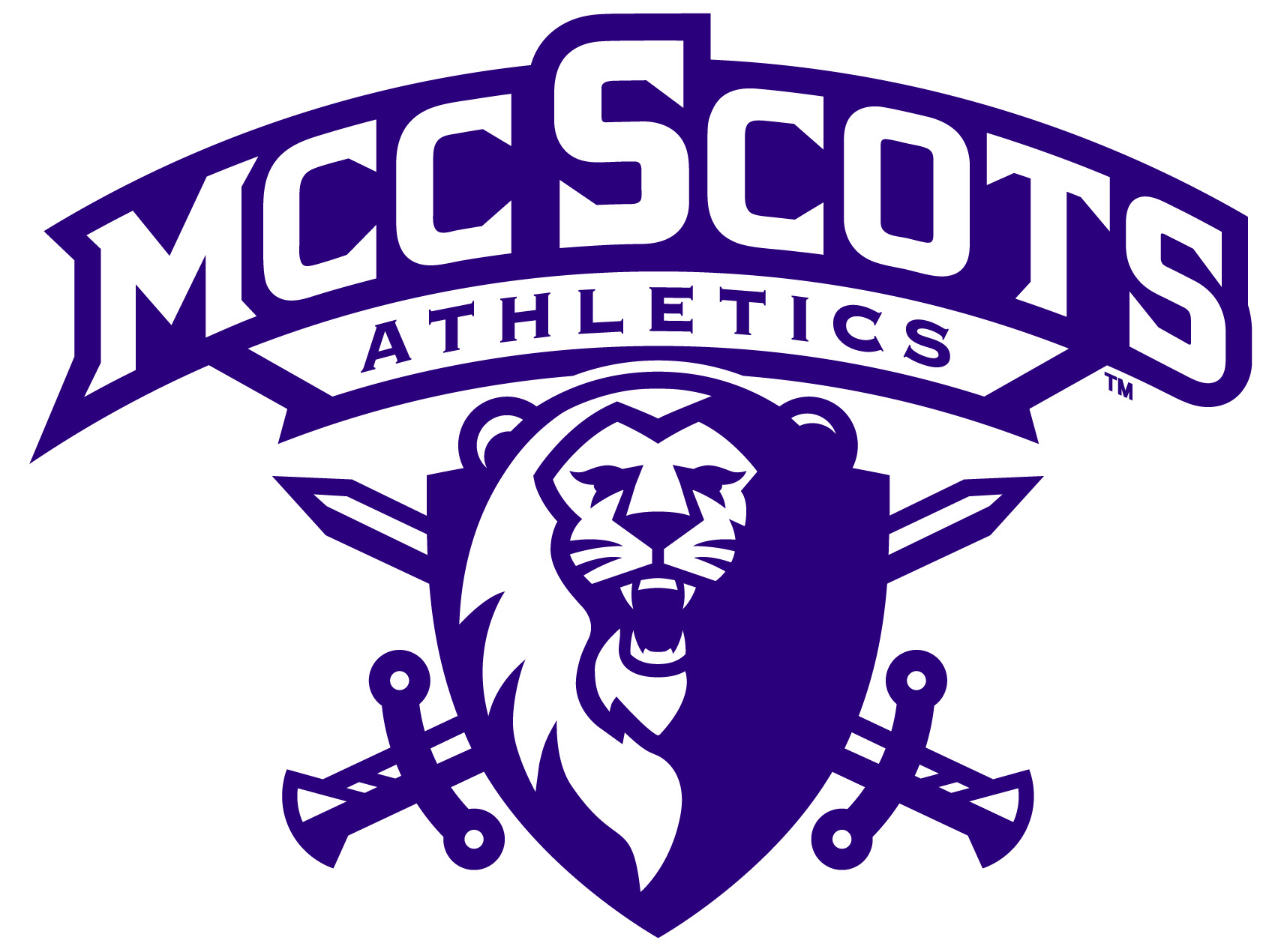 MCC Scots official purple logo