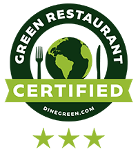 green restaraunt 3-star certification badge