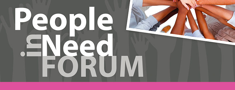The People In Need Forum banner