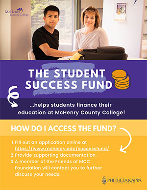 Student Success fund brochure cover