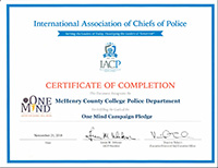 thumbnail of One Mind Certification