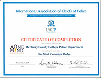 thumbnail of One Mind Certification