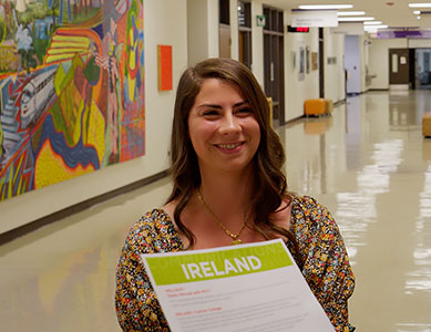 Alyssa Kasey, Benjamin A. Gilman Scholarship recipient