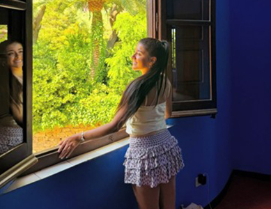 MCC student Verenice Hernandez in Barcelona, Spain