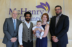 photo of Brandon and Sarah May scholarship recipients